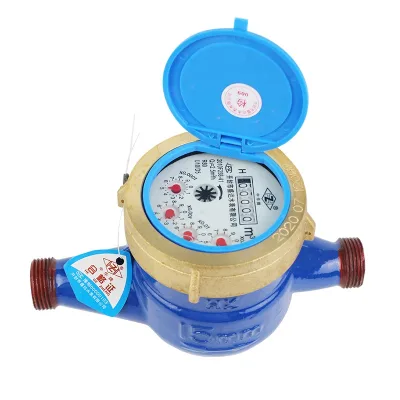 DN15 Multi Jet Wet or Dry Type Water Meter Manufacture