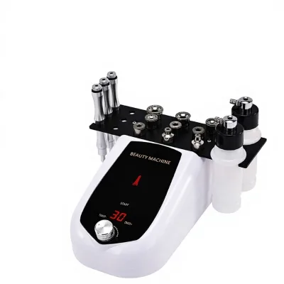 Three-in-One Standing Diamond Microdermabrasion Facial Sprayer Oxygen Injector Dermabrasion Machine Facial Cleansing Care Device