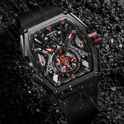 Factory Wholesale Watch Classic Mechanical Automatic Skeleton Watch Relogio Masculino Automatic Mechanical Watch