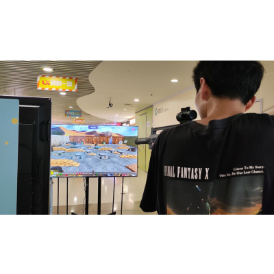 Laser Gun Children Shooting Simulator Multi People Shooting Game Shopping Mall Interactive Screen Game