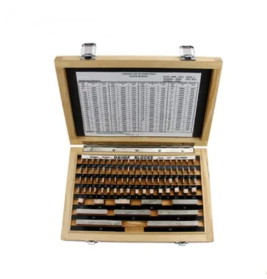 High Precision Gauge Block Set 112pcs  Grade 0 Slip Gauge