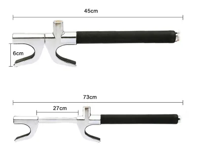 Anti Theft Manual Steering Wheel Car Locks Universal Van Security Anti-theft Locking Retractable Heavy Duty