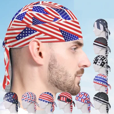 Sweat Wicking Doo Rag Cooling Dew Rag Helmet Liner Head Wrap Bandana Skull Caps for Men and Women