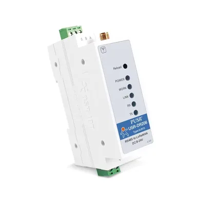 PUSR DIN Rail Serial RS485 to LoRaWAN Converter LORaWAN End Node Configuration Utility Stable and Reliable Data USR-DR206/DR216