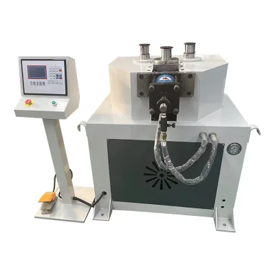 Three Axis Horizontal Rolling Machine, Fully Automatic Hydraulic, Three Axis Stainless Steel Pipe Round Tube Rolling Machine