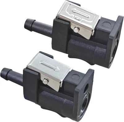 6G1-24305 6Y1-24305 Fuel Line Connector Hose Fittings 1/4" 6MM Pipe Joint for Yamaha Outboard Motor Fuel Line Fitting 17FC603