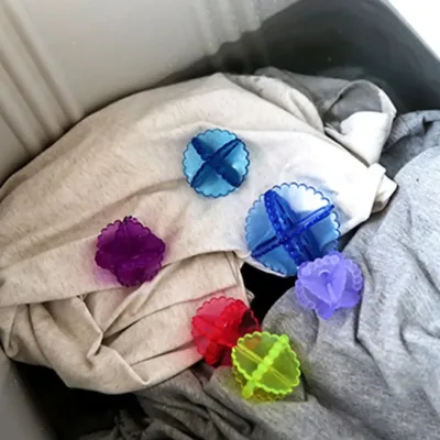 Cleaning Balls for Laundry-Stain Removal & Anti-Entanglement Washing Machine Clothes Protection Device