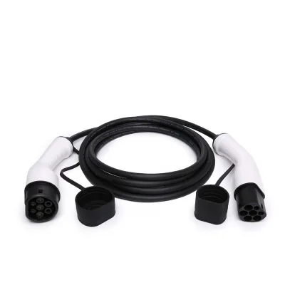 Type2 to Type2 High Quality Fast Home Byd Portable Ac Fast Electric Vehicle Ac 16A Ev Charger Type 2 Ev Plug with Socket