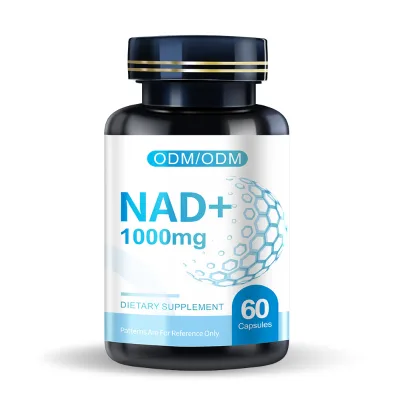OEM Private Label Nad Supplement Capsules NAD Booster Nicotinamide Riboside Resveratrol for Health Anti - Aging NAD+ Capsules