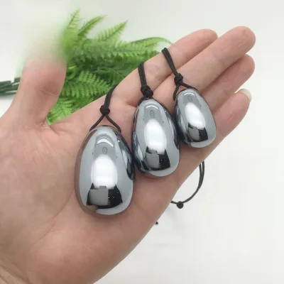 Wholesale 3 Size Terahertz Massage Yoni Egg Set Energy Massage Kegel Exercise Eggs Smooth Yoni Egg for Woman Vaginal Tightening
