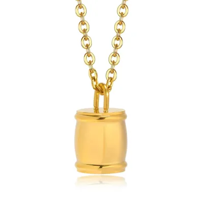 Memory Open Jewelry Pendant Urn Pendant Necklace Perfume Bottle Pendant Metal Crafts Gifts Accessories