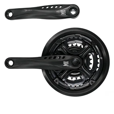 Factory Price Steel/ Aluminum Bicycle Crank & Sprocket Fixed Gear Bicycle Crankset Bicycle Crank Bike Accessories