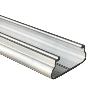 Slotted Roof Gutter Aluminum Greenhouse Lock Channel for Outdoor Vegetable Shad Frames