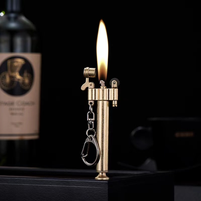 Pipe Grinding Wheel Kerosene Lighter Metal Lighter Gift Lighter