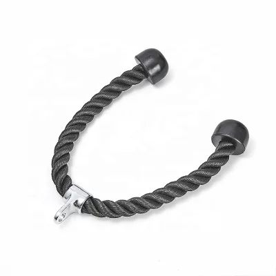 Gym Equipment Fitness Accessories Accessory Nylon Double Grip Tricep Rope