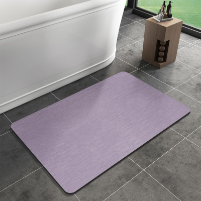 Bath Mat Rug, Rubber Non-Slip Quick Dry Absorbent, Bathroom Floor Mats-Shower Rug for in Front of Bathtub, Sink, Shower Room