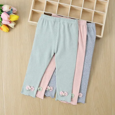 Wholesale Comfortable Cotton Baby Leggings for Baby Clothes Pants Legging