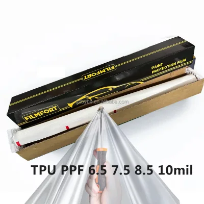 High Quality 1.52*15M TPU Car Stickers Ashalnd Glue Residue Decorative Films Continuous Brightening Glue Color Changing PPF