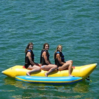 High-Performance Inflatable Banana Boat for Recreational Water Adventures and Pool Fun