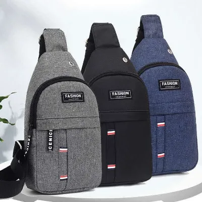 Fashion Messager Leisure Casual Chest Bag for Men Fashion Sports Nylon Men's Backpack Shoulder Bag