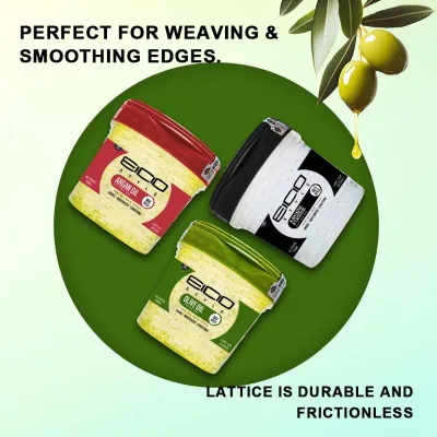 Best Selling Control Frizz Olive Oil Hair Styling Gel Moisturizing Leave-On Hair Gel for All Hair Types Gel