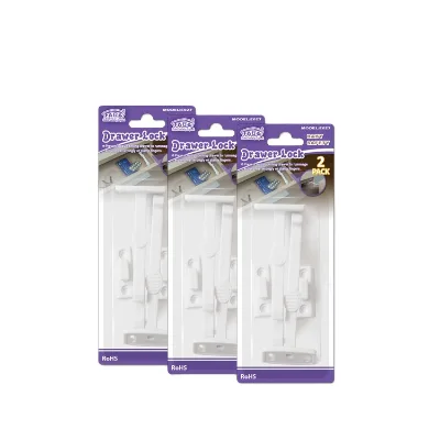OEM Manufacturer Other Supplies & Products Baby Furniture Sliding Wardrobe Latches/Adhesive Built-in Drawer Lock Loaded Latches