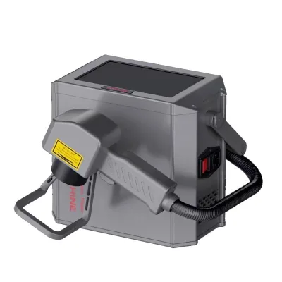 20w 30w 50w Handheld Portable Fiber Laser Marking Machine on Metal Tyre Resin Mini Small Laser Marker