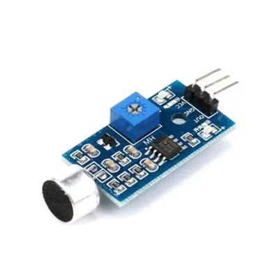 Sound Sensor Module/Sound Detection Module Whistle Module Sound Control Switch Output High and Low Levels DIY