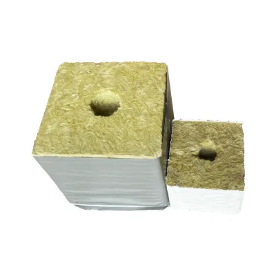 Manufacturer 6 Inch Hugo Precise Planting Rock Wool Grow Cubes for Hydroponics