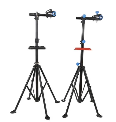 Carbon Steel Multifunctional Folding Bicycle Repair Stand for Mountain Bikes 99% Bike Compatible