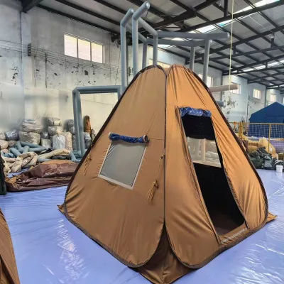 Automatic Quick-Opening Rainproof 1-2 Person Camping Tent Single-Person Outdoor Field Aluminum Pole One Bedroom Campiong