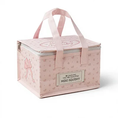 Soft Cooler Lunch Bag with Detachable Shoulder Strap for Boat Fishing Trips Space Saving Foldable