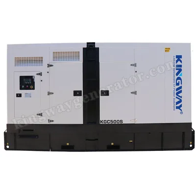 Silent Canopy 500kw 400v 50hz 3 Phase 4 Wire Natural Gas Generator Set