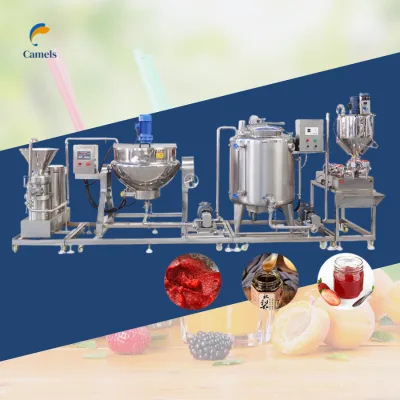 100-500L Jam Cooking Pot/Sauce Production Machine/Soy Milk Processing Machine