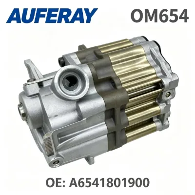 German Auto Parts Engine Oil Pump for Mercedes OM654 2.0L Diesel C-Class E-Class GLC GLA OE A6541801900 Direct Fit