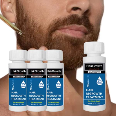 Hair Treatment for Hair Loss Topical Solution Scalp Care Biotin Hair Regrowth Serum Bread Grow