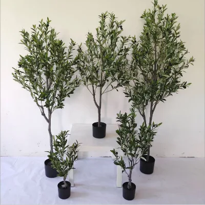 Wholesale Real Touch Artificial Olive Tree for Home or Wedding Decorations