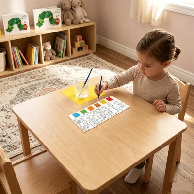 Children's Drawing Books Animal Party DIY Graffiti Early Education Toys Comes with Color Block Paints Children's Educational Toy