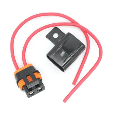 FY-707C In-Line Leaded Waterproof Blade Fuse Holder  , Waterproof Grade: IP67, Suitable for ATC/ATO 1~40A32V/58V