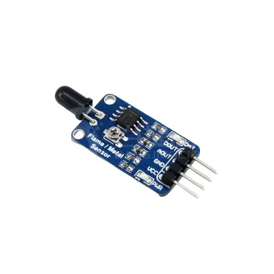 Flame Sensor Fire Source Detection Module Flame Alarm Infrared Reception Compatible