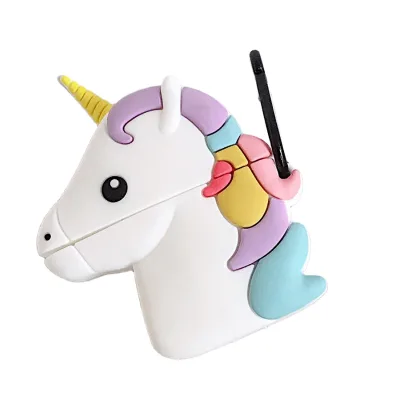 Fashion Style Cartoon 3D Earphone Case Rubber Silicone Earphone Protective Cover Cute Earbuds Case