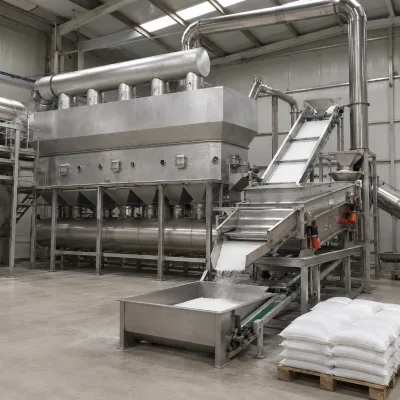 Salt Drying Screening and Packing Line for Edible and Industrial Salt