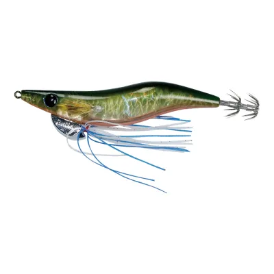 Squid Jigs 108mm 21.5g with Strong Luminous Squid Hooks ABS Plastic Squid Jig Fishing Lure Lifelike Bait Silicon Skirt Jig Squid