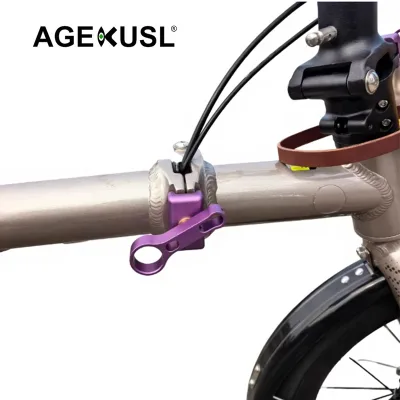 Bike Quick Release Hinge Clamp Levers Plates Aluminum Alloy C Plate for JAVA NEO Folding Bicycle One Pair AGEKUSL N1