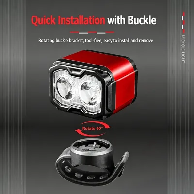 Type-C Rechargeable LED Bicycle Light MINI HIGH BRIGHTNESS Bike Front Light Aluminum Construction bicycle Front Light
