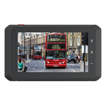 5 Inch Vehicle Mounted Computer with Front GPS Tracking and Waterproof and Dust-proof with 2gb Ram for Bus Management
