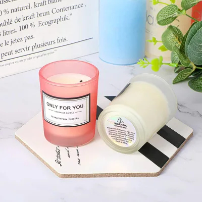Waterproof Candle Warning Sticker Roll Custom Labels Sticker Safety Warning Labels for Candles