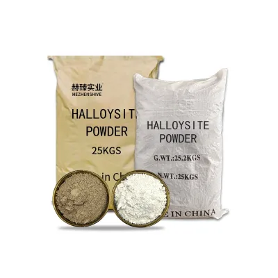 Halloysite Nanotube Powder Nano Halloysite Powder 325mesh 6000mesh Wholesale for Ceramic 1332-58-7
