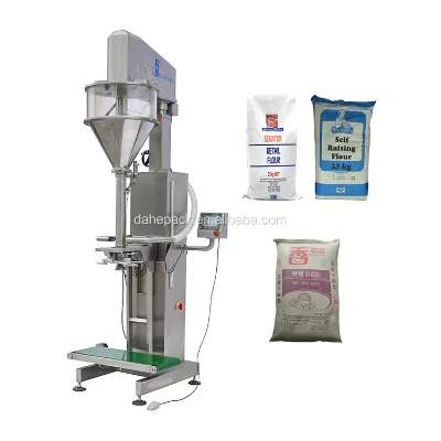 Automatic Electric PLC-Controlled High-Accuracy 10-30kg Milk Big Bag Powder Flour Premade Bag Filling Machine