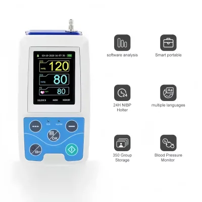 Ambulatory Blood Pressure Monitor with PC Software Digital Blood Pressure Monitor ABPM